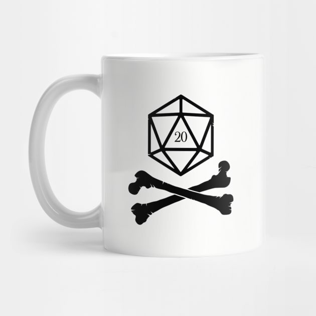 D20 Dice Poison Emblem by pixeptional